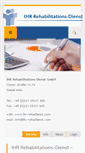 Mobile Screenshot of ihr-rehadienst.com